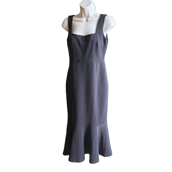 Like new Lulus Black Midi Dress M - Picture 1 of 2